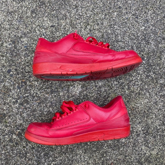 Nike Air Jordan Retro 2 Low Gym Red Size 12 Men’s - Picture 2 of 9